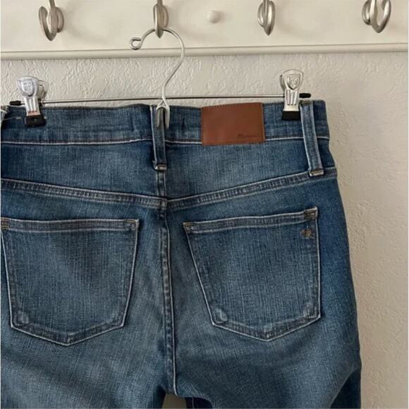 Madewell Slim Straight Jeans: Distressed Button-Front Edition - Picture 7 of 9